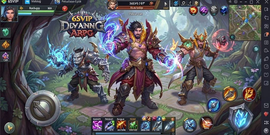 Gameplay dinamis dan petualangan seru dalam 6SVIP.