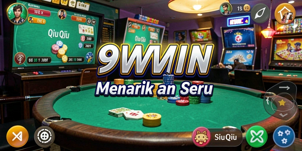 Gambaran gameplay QiuQiu yang seru di 9WIN.