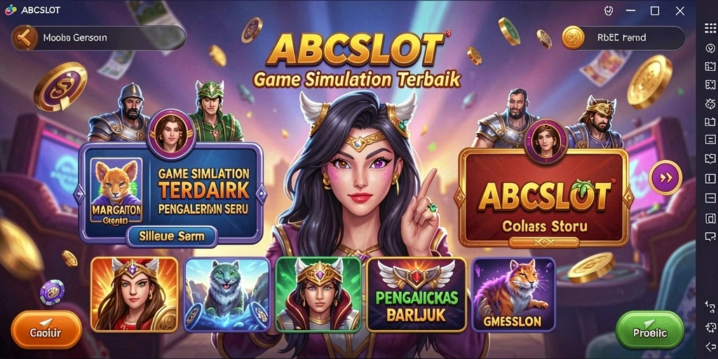 Tampilan gameplay seru dan menarik dari ABCSLOT.