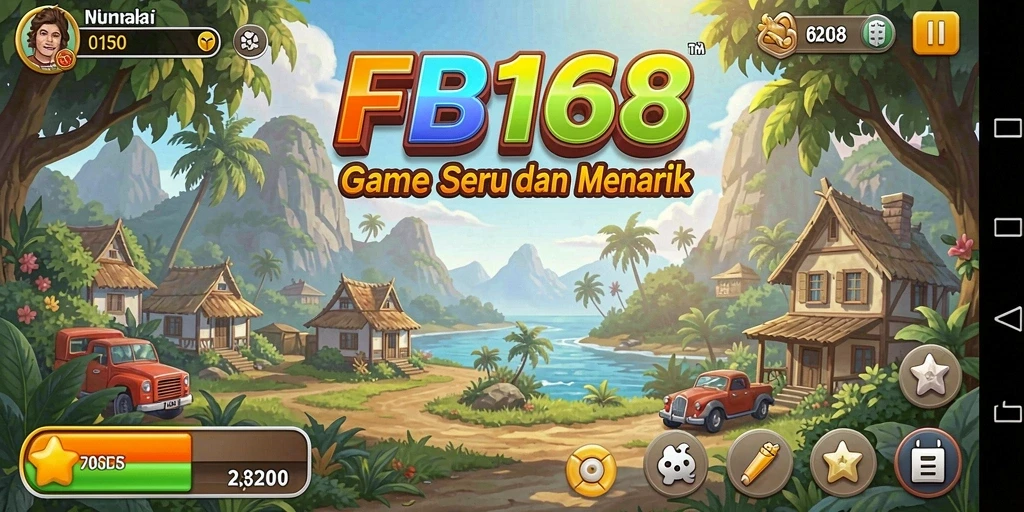 Screenshot gameplay FB168 menampilkan kemajuan menarik dalam permainan Idle.
