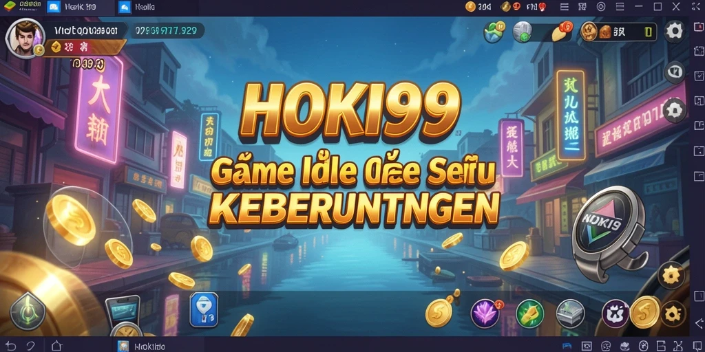 Tampilan gameplay Idle HOKI99 yang menarik dan interaktif.