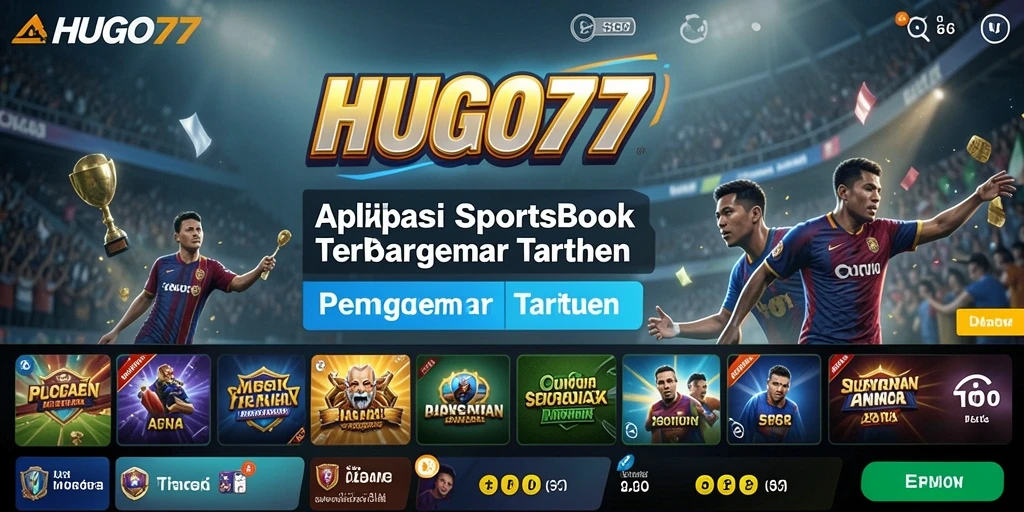 Tampilan gameplay menarik HUGO77 dengan berbagai opsi taruhan.
