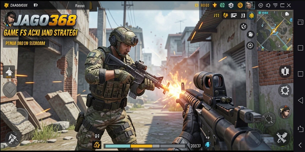Gameplay menegangkan dan aksi seru dalam JAGO368.