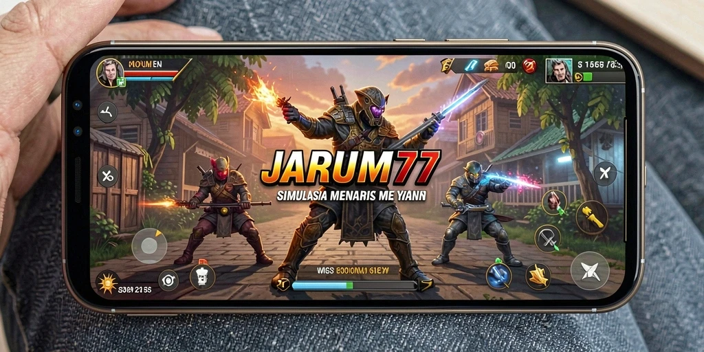 Tampilan gameplay JARUM77 yang menarik dan interaktif.