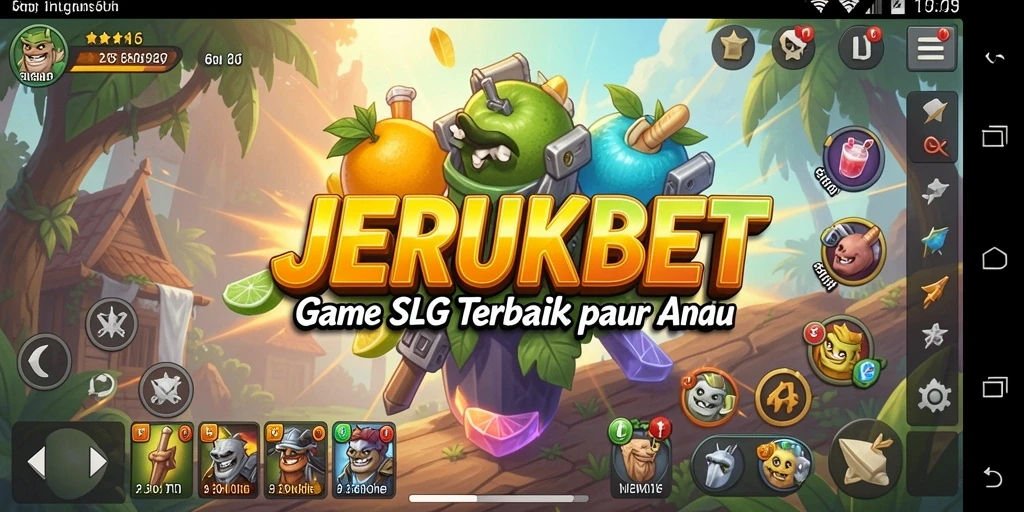 Tampilan gameplay menarik dari JERUKBET dengan strategi SLG yang mendebarkan.