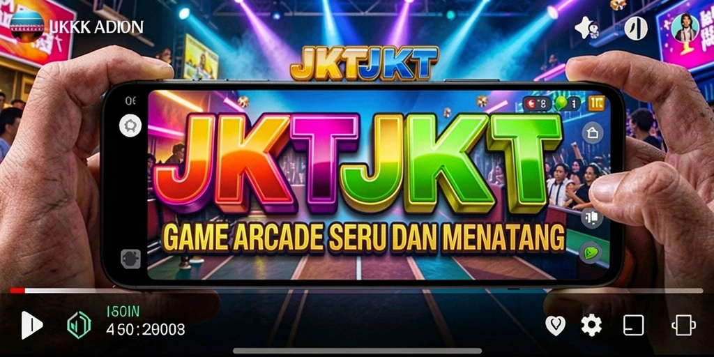 Tampilan menarik dari gameplay JKTJKT dengan aksi Arcade.