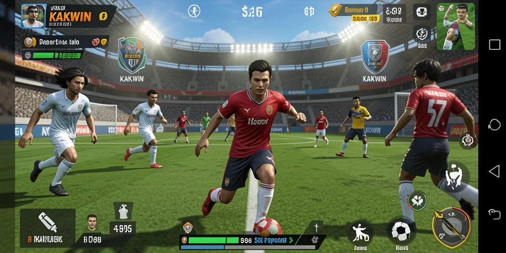 Tampilan gameplay KAKWIN yang menakjubkan dan mendebarkan.