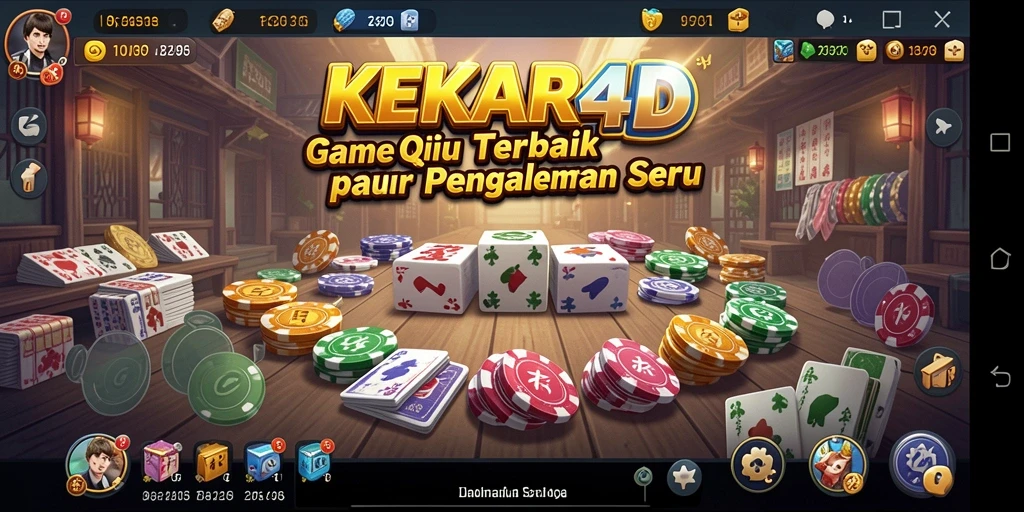 Screenshot gameplay QiuQiu yang seru di KEKAR4D.