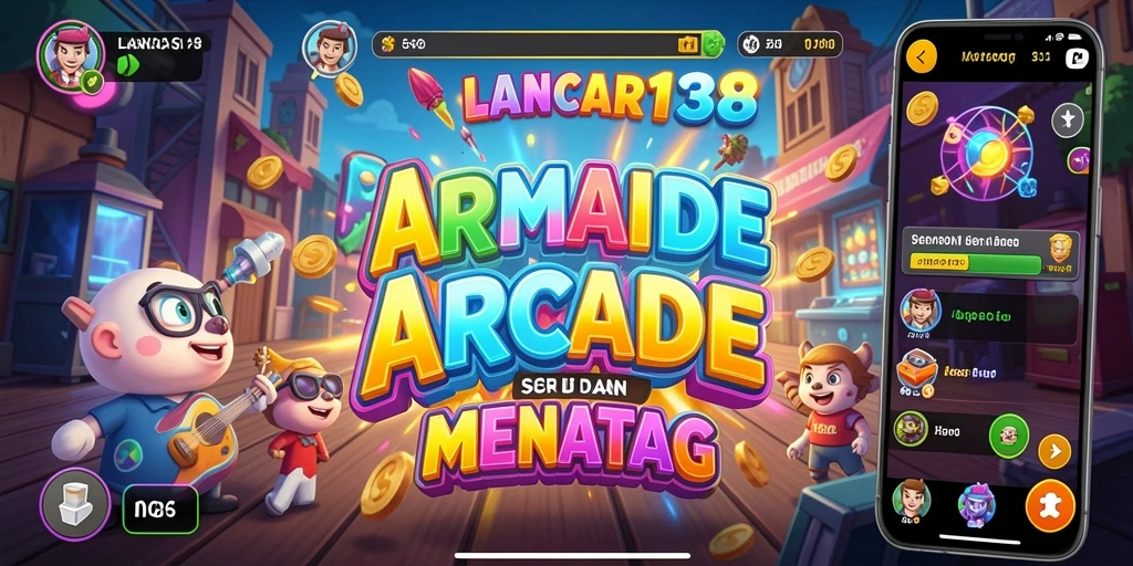 Screenshot gameplay LANCAR138 dengan karakter aksi seru.