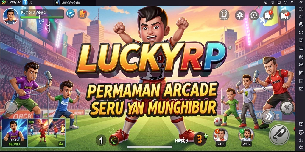 Gameplay menegangkan yang penuh warna di LUCKYRP.