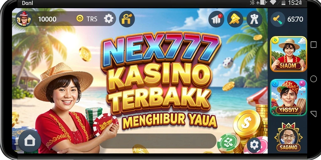 Screenshot menampilkan tampilan permainan Kasino yang menarik dan menantang.