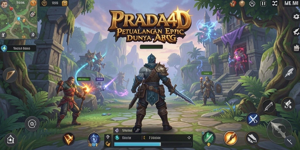 Tampilan gameplay ARPG yang memukau dan penuh aksi.