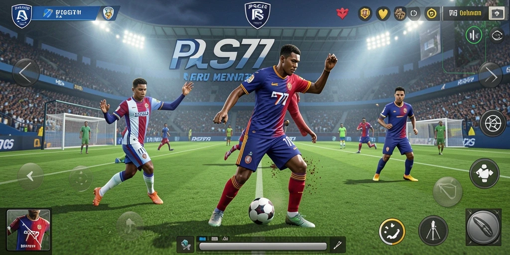 Tampilan gameplay menegangkan dalam berbagai cabang olahraga.
