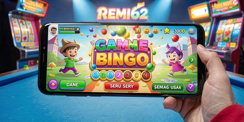 Tampilan gameplay Bingo yang menarik dari REMI62.