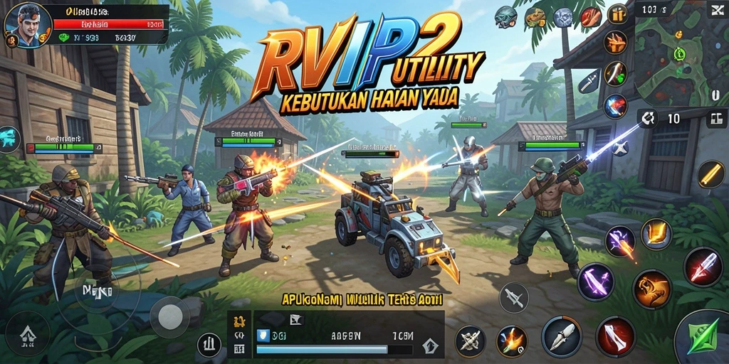Tampilan antarmuka pengguna RVIP2 yang modern dan mudah digunakan.