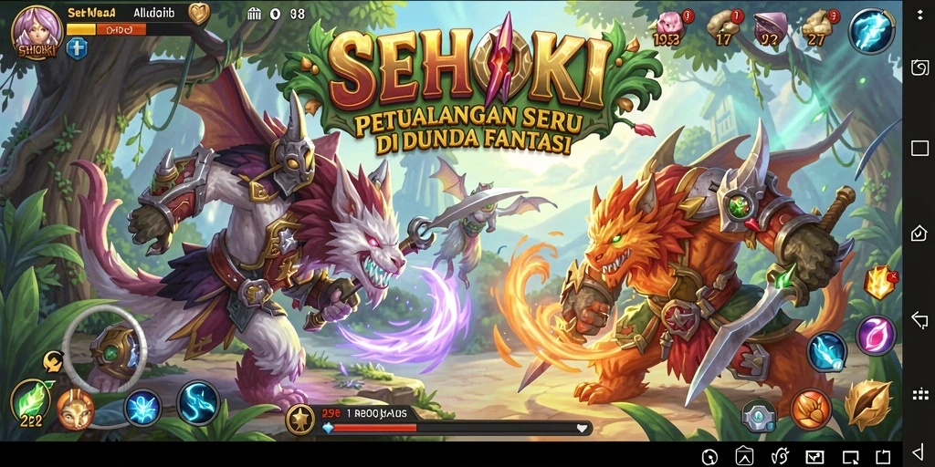 Gameplay SEHOKI yang seru dengan beragam petualangan yang menarik.
