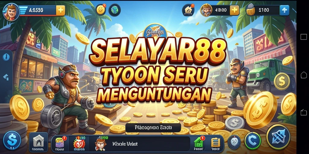 Tampilan gameplay SERU dari SELAYAR88 yang menggambarkan strategi dan keseruan.