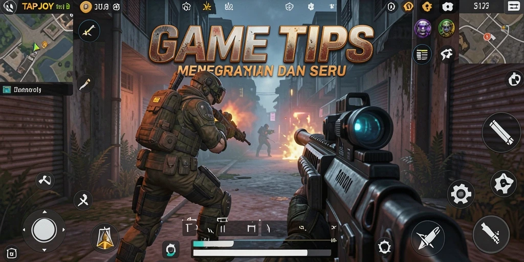 Gameplay menegangkan dalam TAPJOY dengan aksi seru dan grafis menawan.
